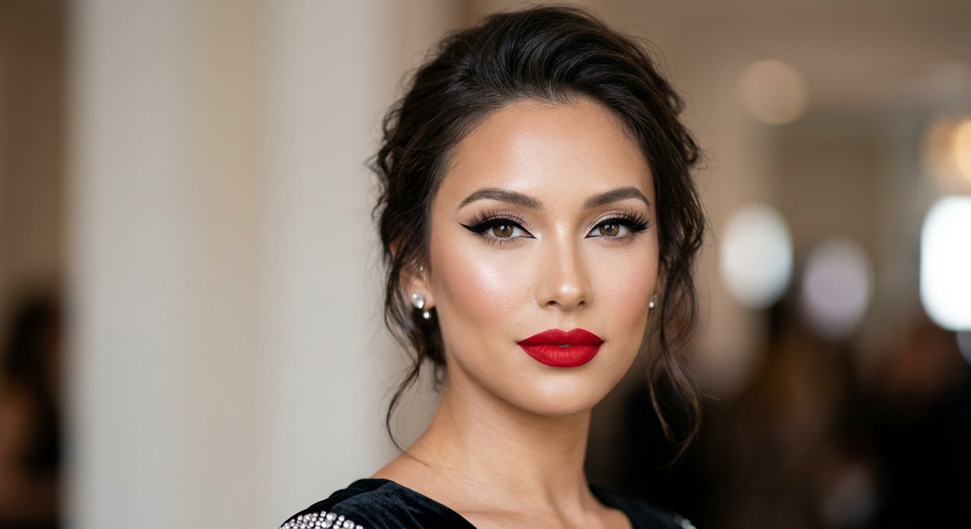 Red Carpet makeup look