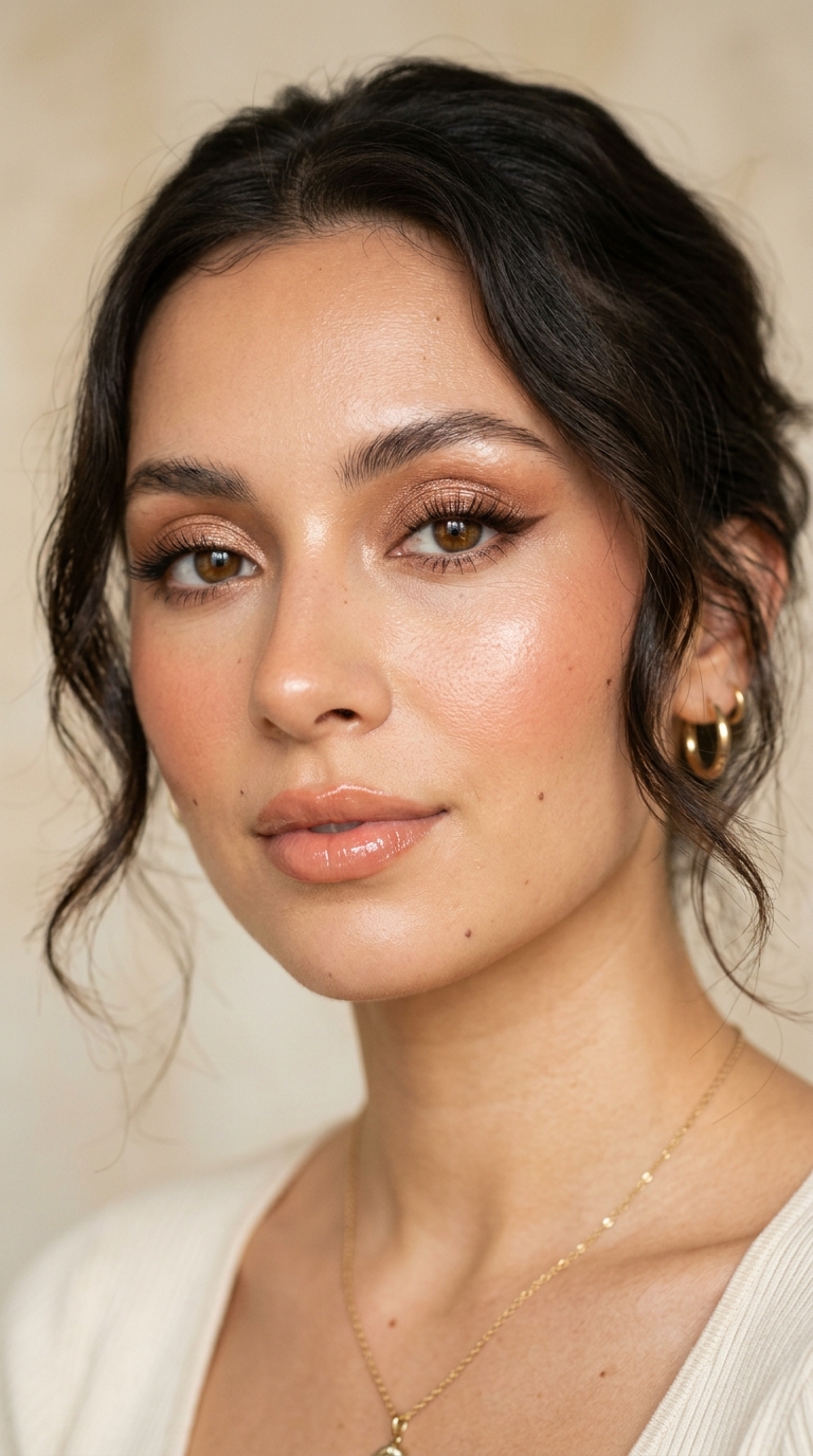Soft Glam makeup look